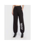 Versace Jeans Couture Pantaloni trening Logo 73HAAT15 Negru Relaxed Fit - Pled.ro