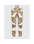 Versace Jeans Couture Pantaloni trening Print Garland 72GAA3B0 Alb Regular Fit - Pled.ro