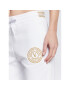 Versace Jeans Couture Pantaloni trening V-Emblem 73HAAT07 Alb Slim Fit - Pled.ro