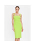 Versace Jeans Couture Rochie de zi 74HAO935 Verde Regular Fit - Pled.ro