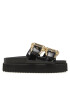 Versace Jeans Couture Șlapi 74VA3SM1 ZS539 Negru - Pled.ro