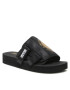 Versace Jeans Couture Șlapi 74YA3S7A Negru - Pled.ro