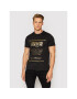 Versace Jeans Couture Tricou 71GAHT01 Negru Regular Fit - Pled.ro