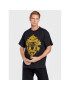 Versace Jeans Couture Tricou 73GAHP02 Negru Regular Fit - Pled.ro