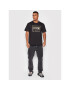 Versace Jeans Couture Tricou 73GAHT31 Negru Regular Fit - Pled.ro