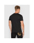 Versace Jeans Couture Tricou Vemblem Leaf 71GAHF05 Negru Regular Fit - Pled.ro