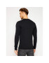 Versace Longsleeve Girocollo AUU01007 Negru Regular Fit - Pled.ro