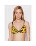 Versace Sutien Bralette Barocco Print 1000598 Galben - Pled.ro