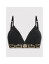 Versace Sutien Bralette Greca 1000656 Negru - Pled.ro