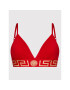 Versace Sutien Bralette Greca 1000656 Roșu - Pled.ro