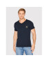 Versace Tricou Scollo AUU01004 Bleumarin Regular Fit - Pled.ro