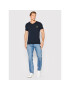 Versace Tricou Scollo AUU01004 Bleumarin Regular Fit - Pled.ro