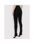 Victoria Victoria Beckham Colanți Split 1222KTR003390A Negru Slim Fit - Pled.ro