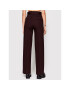 Victoria Victoria Beckham Pantaloni din material 1122JTR003286A Vișiniu Regular Fit - Pled.ro