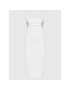 Victoria Victoria Beckham Rochie cocktail Cut Out 1222KDR003590A Alb Slim Fit - Pled.ro