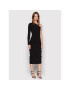 Victoria Victoria Beckham Rochie cocktail One Shoulder 1222KDR003593A Negru Slim Fit - Pled.ro