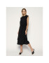 Victoria Victoria Beckham Rochie de zi Crepe 2220WDR001286A Negru Regular Fit - Pled.ro