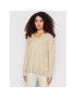 Vila Pulover Ril 14061614 Bej Oversize - Pled.ro