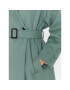 Weekend Max Mara Palton de lână Cobalto 2350110137 Verde Regular Fit - Pled.ro