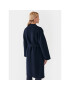 Weekend Max Mara Palton de lână Rovo 2350160339 Bleumarin Regular Fit - Pled.ro