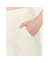 Weekend Max Mara Pantaloni chino Vite 23513104 Écru Slim Fit - Pled.ro