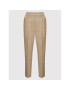 Weekend Max Mara Pantaloni din material Bussola 51360523 Bej Regular Fit - Pled.ro