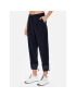 Weekend Max Mara Pantaloni din material Edwige 2351310737 Bleumarin Regular Fit - Pled.ro