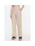 Weekend Max Mara Pantaloni din material Malizia 2351311231 Bej Regular Fit - Pled.ro