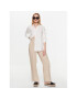 Weekend Max Mara Pantaloni din material Malizia 2351311231 Bej Regular Fit - Pled.ro