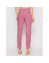 Weekend Max Mara Pantaloni din material Manna 51310411 Roz Regular Fit - Pled.ro