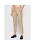 Weekend Max Mara Pantaloni din material Zanna 51360329 Bej Slim Fit - Pled.ro