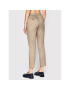 Weekend Max Mara Pantaloni din material Zanna 51360329 Bej Slim Fit - Pled.ro