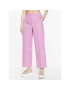 Weekend Max Mara Pantaloni din material Zircone 2351310331 Roz Relaxed Fit - Pled.ro