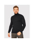 Wrangler Bluză cu gât Roll Neck Knit W8A22P100 Negru Slim Fit - Pled.ro