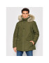 Wrangler Hanorac Parka W4D0WXXIX Verde Regular Fit - Pled.ro