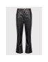 Wrangler Pantaloni din imitație de piele Wild West W2H2NA100 Negru Regular Fit - Pled.ro