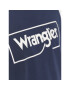 Wrangler Tricou Frame Logo W70JD3114 112320768 Bleumarin Regular Fit - Pled.ro