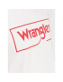 Wrangler Tricou Frame Logo W70JD3989 112319300 Alb Regular Fit - Pled.ro