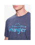 Wrangler Tricou Logo Tee WC5EGEC16 112335671 Bleumarin Regular Fit - Pled.ro