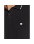 Wrangler Tricou polo W7BHK4100 112324468 Negru Regular Fit - Pled.ro