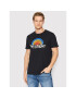 Wrangler Tricou Sunrise W7J2D3100 Negru Regular Fit - Pled.ro