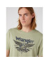 Wrangler Tricou W70PEEG15 112331868 Verde Regular Fit - Pled.ro