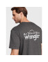 Wrangler Tricou WC5EGEB00 Gri Regular Fit - Pled.ro