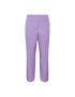 YAS Pantaloni din material 26028860 Violet Regular Fit - Pled.ro