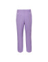 YAS Pantaloni din material 26028860 Violet Regular Fit - Pled.ro