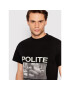 Young Poets Society Tricou Polite Daylen 107078 Negru Regular Fit - Pled.ro