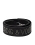 Zadig&Voltaire Curea de schimb pentru poșetă Strap Studded Message LWOG00009 Negru - Pled.ro