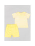 Zippy Set tricou și pantaloni scurți Myszka Miki ZNBAP0602 23008 Galben Regular Fit - Pled.ro