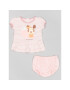 Zippy Set tricou și pantaloni scurți Myszka Minnie ZNGAP0602 23008 Roz Regular Fit - Pled.ro