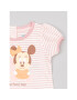 Zippy Set tricou și pantaloni scurți Myszka Minnie ZNGAP0602 23008 Roz Regular Fit - Pled.ro